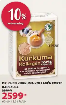 Rossmann Dr. Chen kurkuma kollagén forte ajánlat