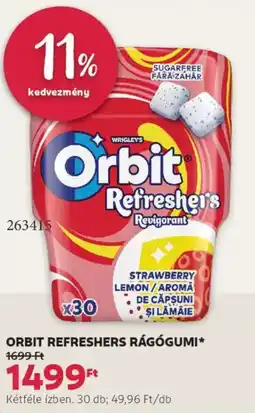 Rossmann Orbit Refreshers rágógumi ajánlat