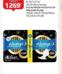 Auchan ALWAYS EGÉSZSÉGÜGYI BETÉT ajánlat