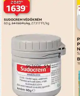 Auchan SUDOCREM VÉDŐKRÉM ajánlat