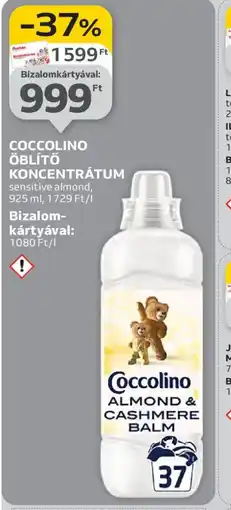 Auchan COCCOLINO ÖBL 1319TŐ KONCENTRÁTUM ajánlat