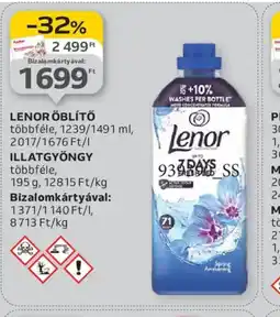 Auchan LENOR ÖBLÍTŐ ajánlat
