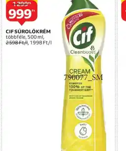 Auchan CIF SÚROLKRÉM ajánlat