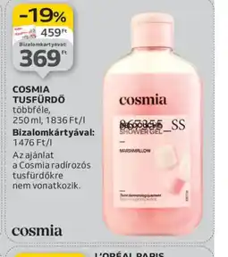 Auchan COSMIA TUSFÜRDŐ ajánlat