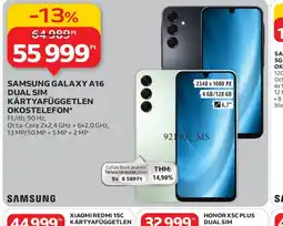 Auchan SAMSUNG GALAXY A16 OKOSTELEFON ajánlat