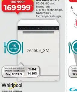 Auchan WHIRLPOOL W7FHS51 MOSOGATGÉP ajánlat