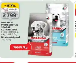 Auchan MORANDO PROFESSIONAL KUTYAELEDEL ajánlat