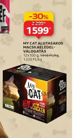 Auchan MY CAT ALUTASAKOS MACSKAELEDEL ajánlat