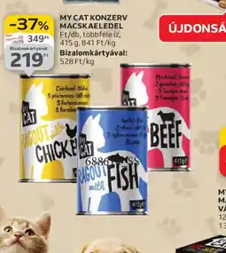 Auchan MY CAT KONZERV MACSKAELEDEL ajánlat