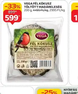 Auchan VEGA FÉL KKUSZ MADÁRELESÉG ajánlat