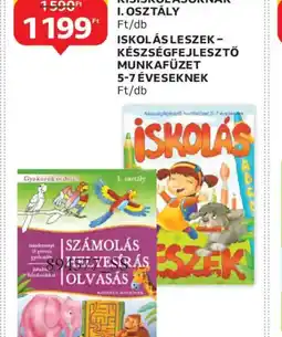 Auchan Iskolás készségfejlesztő füzet ajánlat