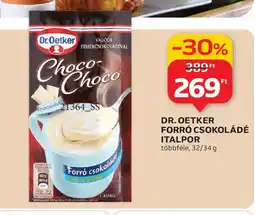 Auchan Dr.Oetker FORRÓ CSOKOLÁDÉ ITALPOR ajánlat