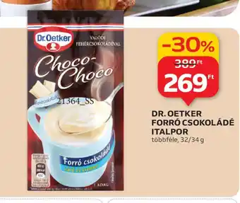 Dr.Oetker FORRÓ CSOKOLÁDÉ ITALPOR