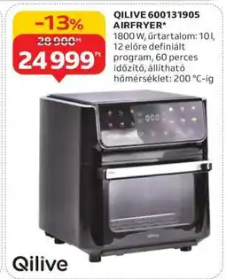 Auchan QILIVE 600131905 AIRFRYER ajánlat
