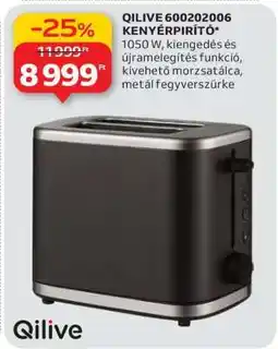 Auchan QILIVE 600202006 KENYÉRPIRÍTÓ ajánlat