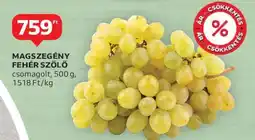 Auchan Magszegény Fehér Szőlő ajánlat