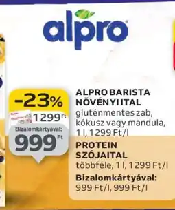 Auchan ALPRO BARISTA NÖVÉNYITAL ajánlat