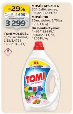 Auchan TOMI Mosógél ajánlat