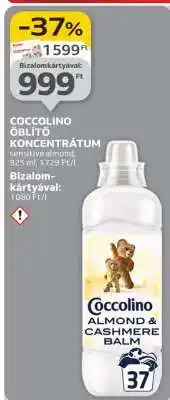 Auchan Coccolino Öblítő Koncentrátum ajánlat