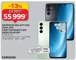 Auchan Samsung Galaxy A16 Dual SIM ajánlat