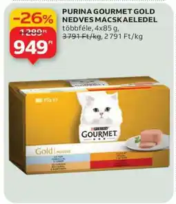 Auchan PURINA GOURMET GOLD NEDVES MACSKAELEDEL ajánlat