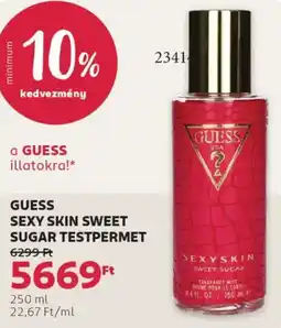 Rossmann Guess Sexy Skin Sweet Sugar testpermet ajánlat