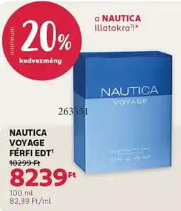 Rossmann Nautica Voyage férfi EDT ajánlat
