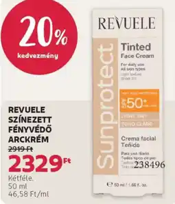 Rossmann Revuele Színezett fényvédő arckrém ajánlat