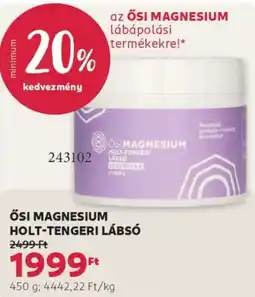 Rossmann Ősi Magnesium holt-tengeri lábsó ajánlat