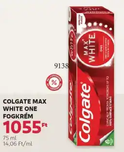 Rossmann Colgate Max White One fogkrém ajánlat