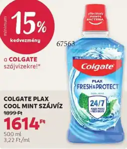 Rossmann Colgate Plax Cool mint szájvíz ajánlat