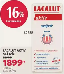 Rossmann Lacalut Aktiv szájvíz ajánlat