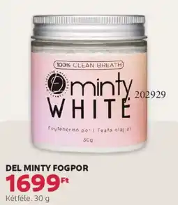 Rossmann Del Minty fogpor ajánlat