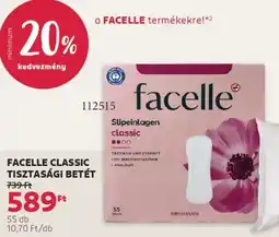 Rossmann Facelle Classic tisztasági betét ajánlat