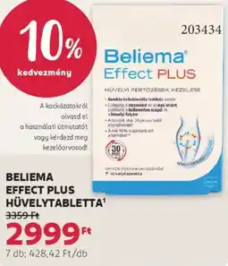 Rossmann Beliema Effect Plus hüvelytabletta ajánlat