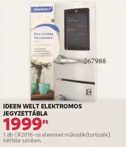 Rossmann Ideen welt elektromos jegyzettábla ajánlat