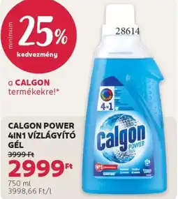Rossmann Calgon Power 4in1 vízlágyító gél ajánlat