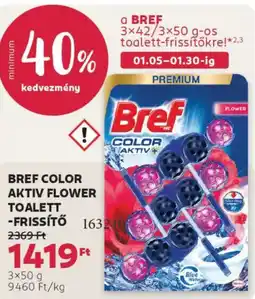 Rossmann Bref Color Aktiv flower toalett - frissítő ajánlat