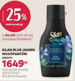 Rossmann Silan Blue Jasmin mosóparfüm ajánlat