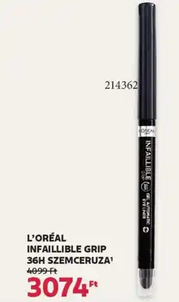 Rossmann L'Oréal Infaillible Grip 36H szemceruza ajánlat