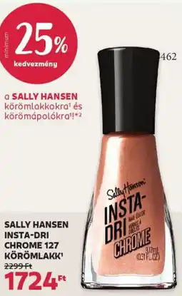 Rossmann Sally Hansen Insta-Dri Chrome 127 körömlakk ajánlat