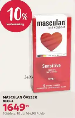 Rossmann Masculan óvszer ajánlat