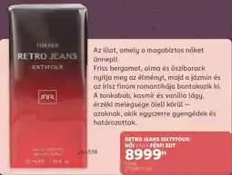 Rossmann Retro Jeans Sixtyfour női, férfi EDT ajánlat