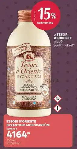 Rossmann Tesori D'oriente Byzantium mosóparfüm ajánlat