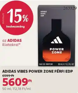 Rossmann Adidas Vibes Power Zone férfi EDP ajánlat