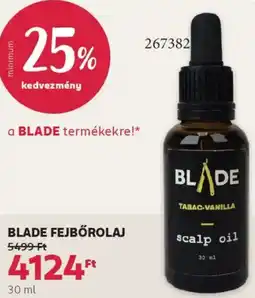 Rossmann Blade fejbőrolaj ajánlat