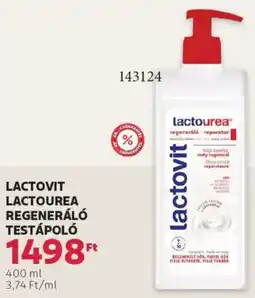 Rossmann Lactovit Lactourea regeneráló testápoló ajánlat