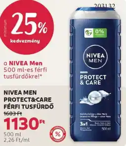 Rossmann Nivea Men Protect&Care férfi tusfürdő ajánlat
