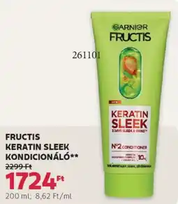 Rossmann Fructis Keratin sleek kondicionáló ajánlat