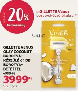 Rossmann Gillette Venus olay coconut borotva-készülék ajánlat